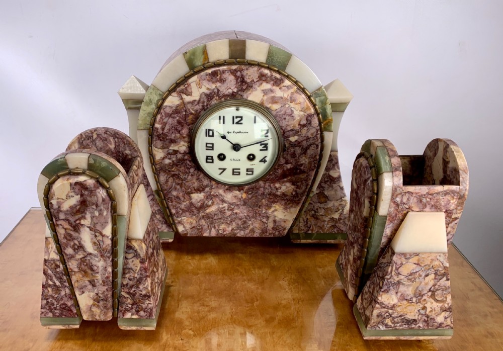 Art Deco Clock View XI