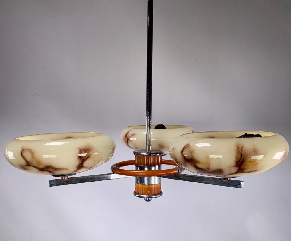 Art Deco Pendant Light View II
