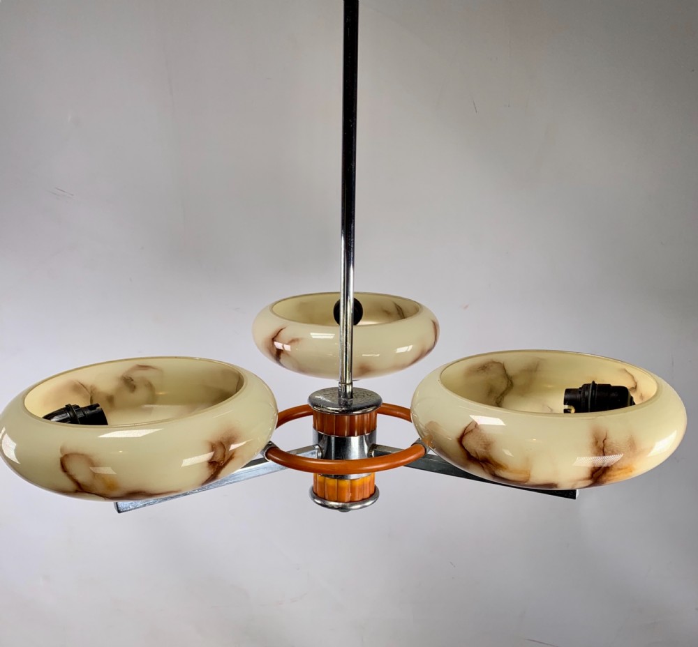 Art Deco Pendant Light View IV