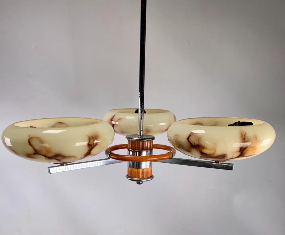 Art Deco Pendant Light View V