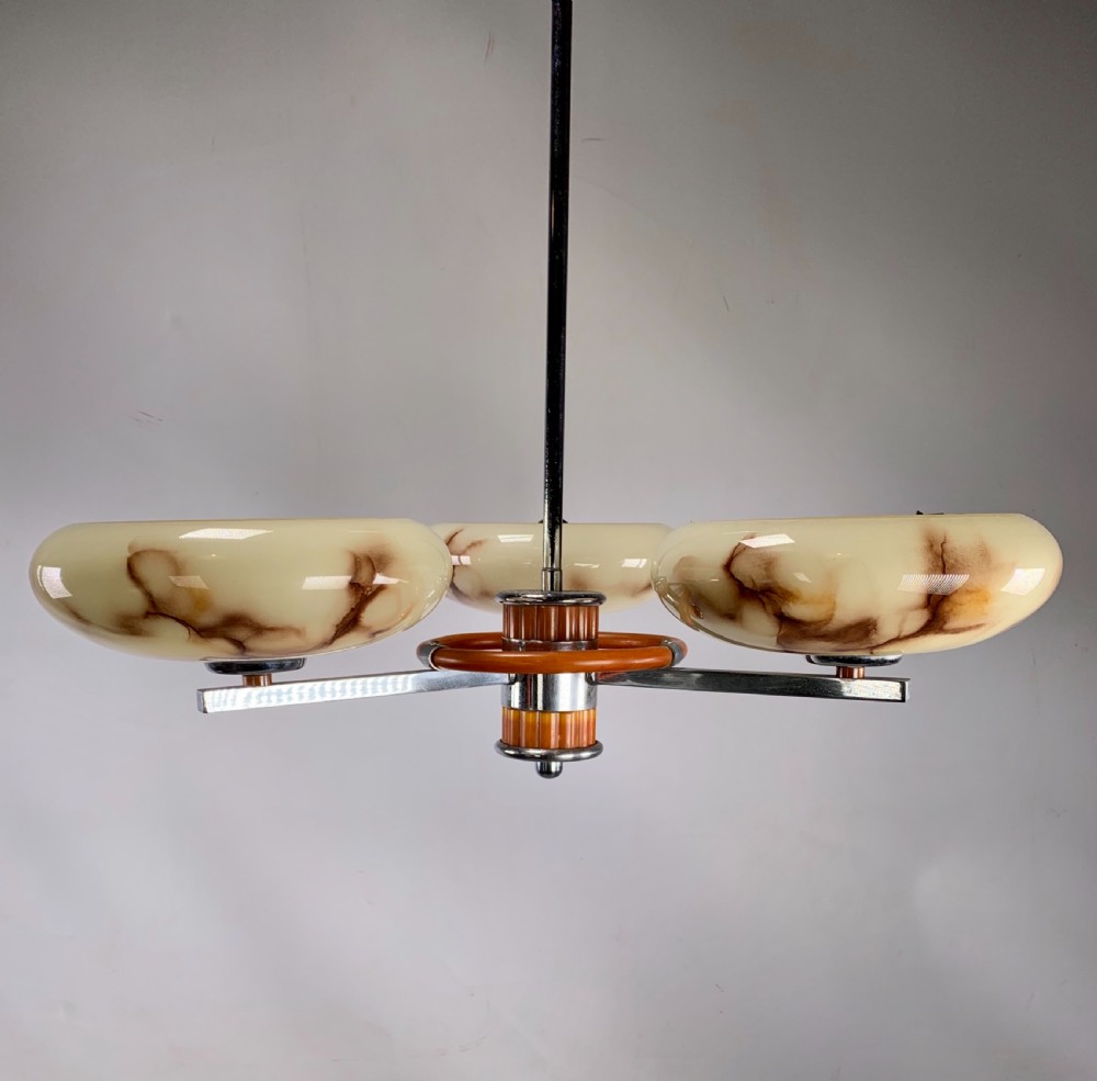 Art Deco Pendant Light View VII