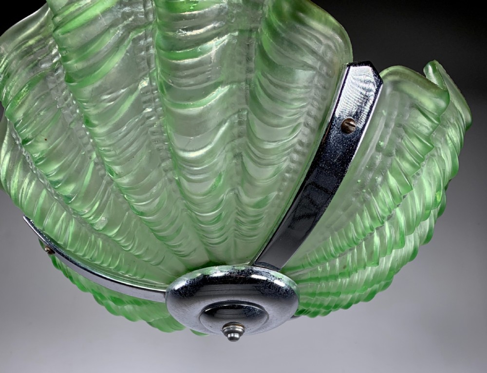 Art Deco Shell Light View IV
