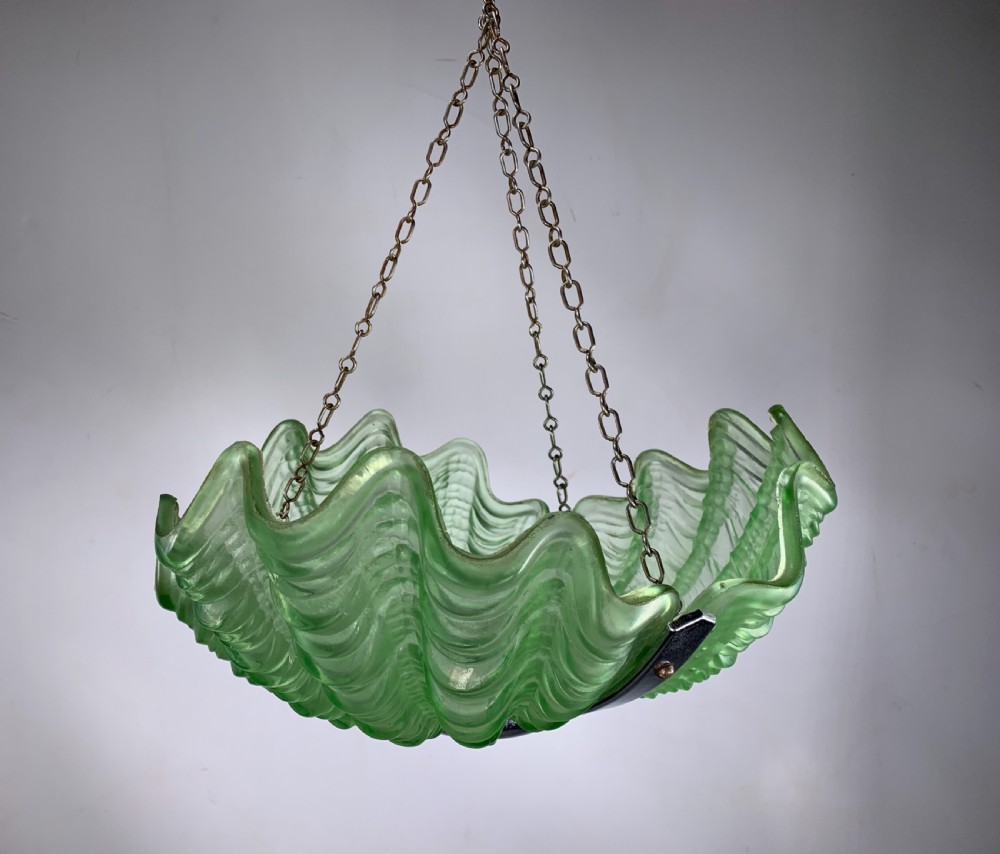 Art Deco Shell Light View VI