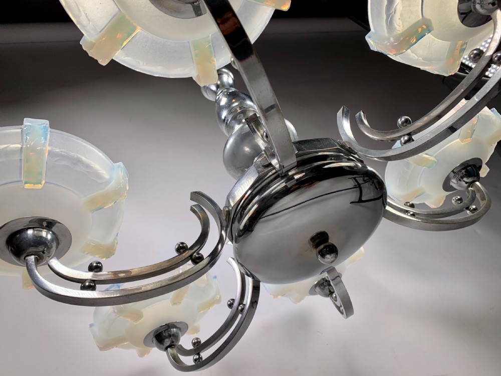 Art Deco Chandelier  View X