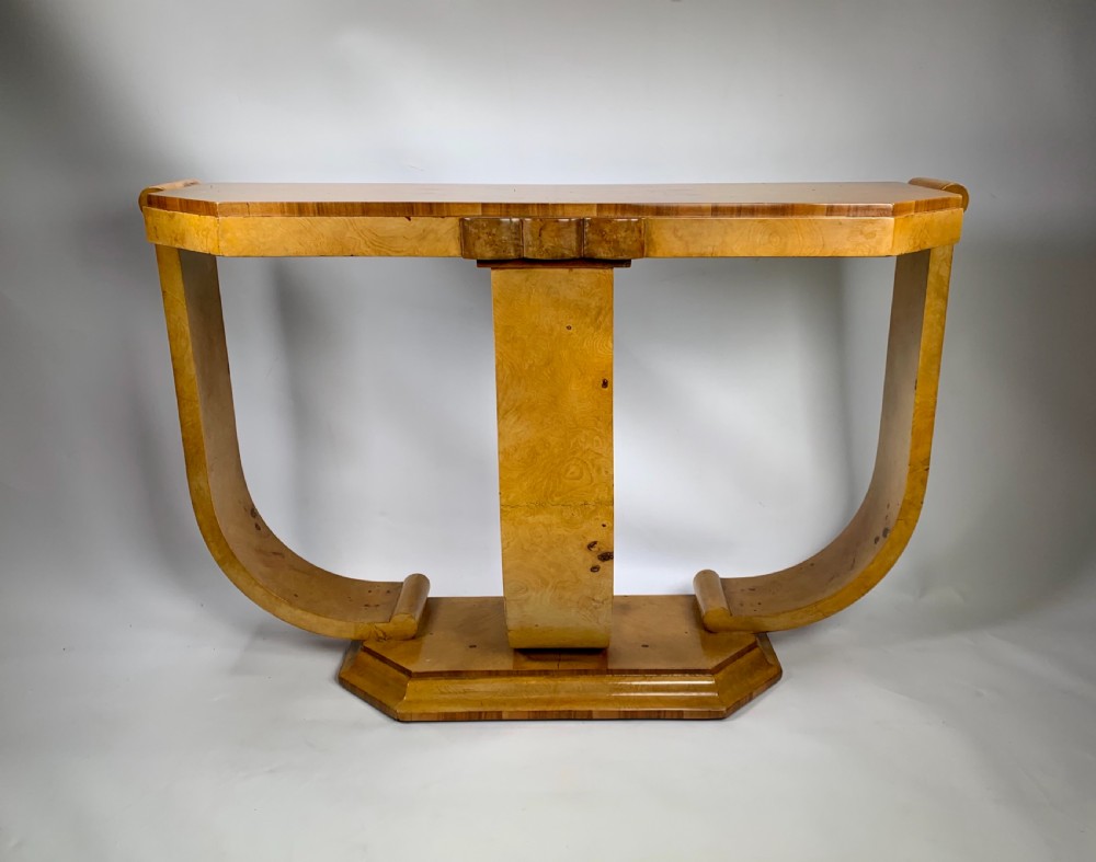 Art Deco Console Table. View VI