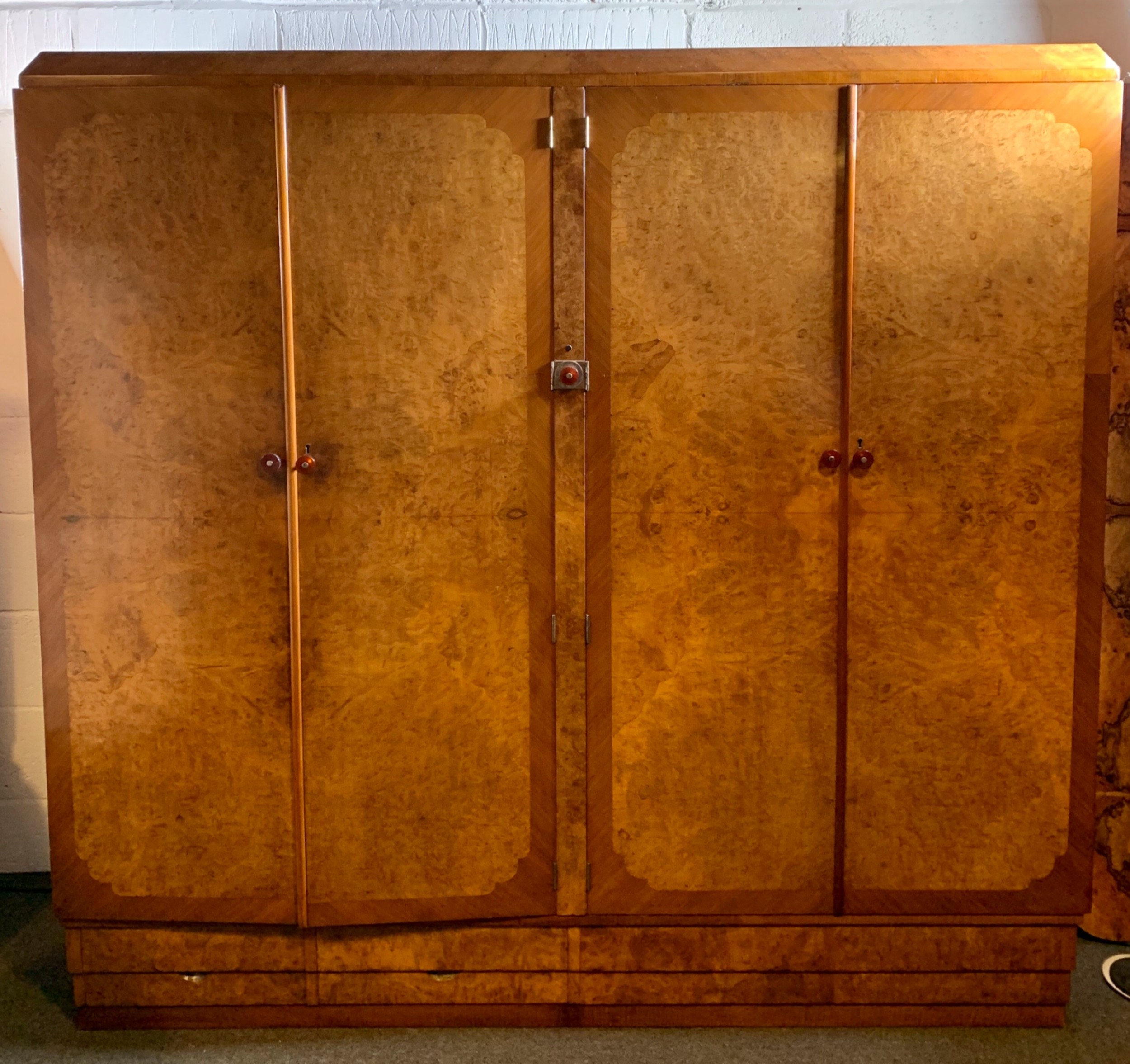 Art Deco Wardrobe 