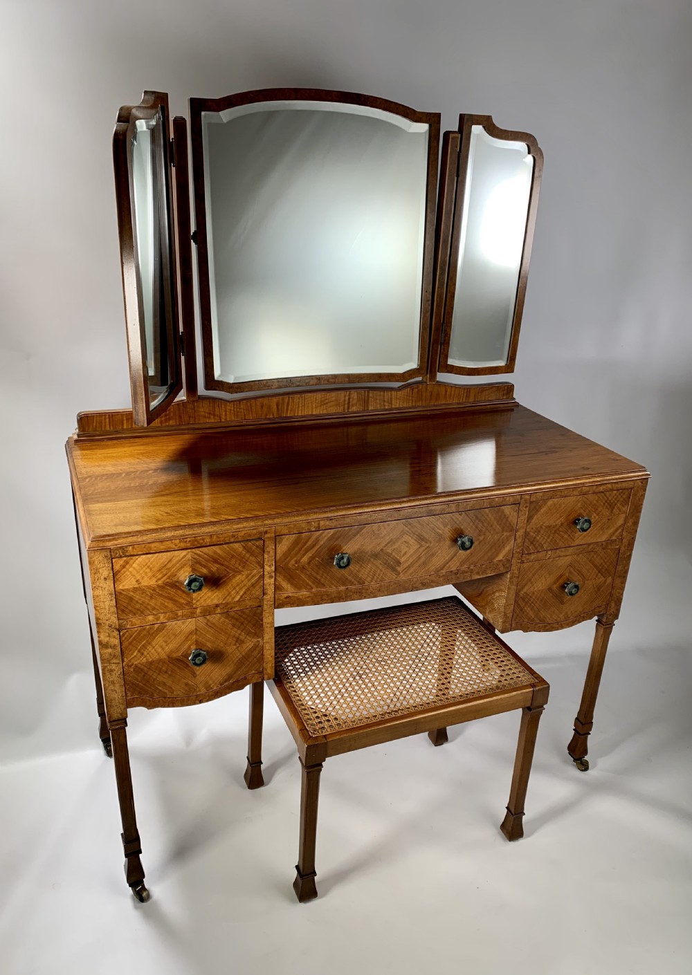 Art Deco Dressing Table and Stool