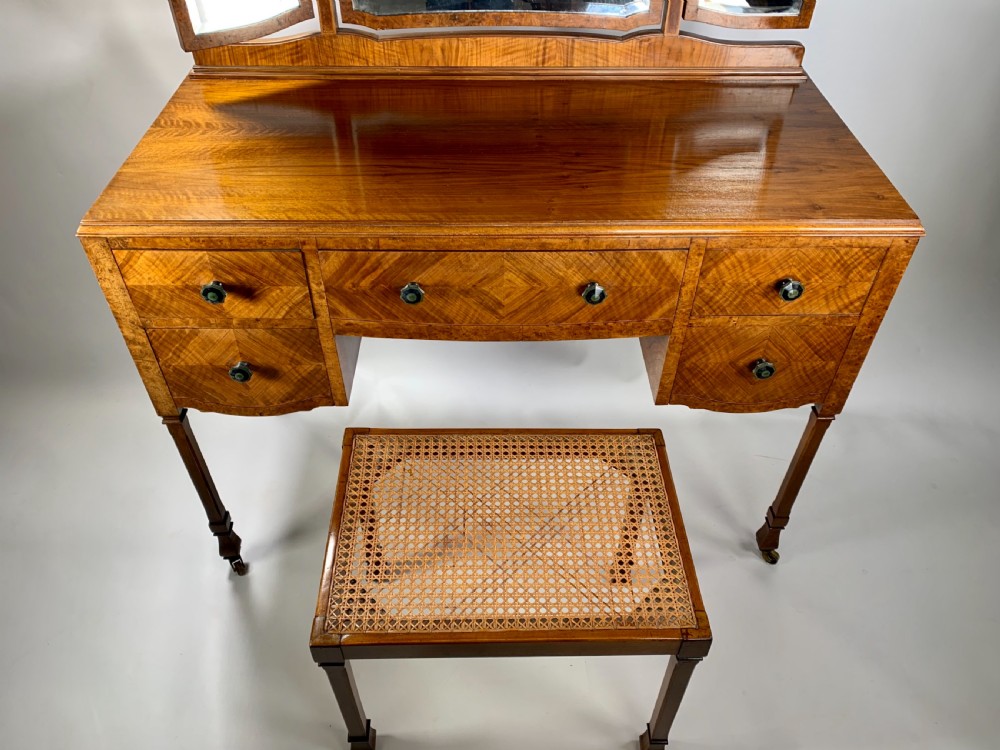 Art Deco Dressing Table and Stool View IV