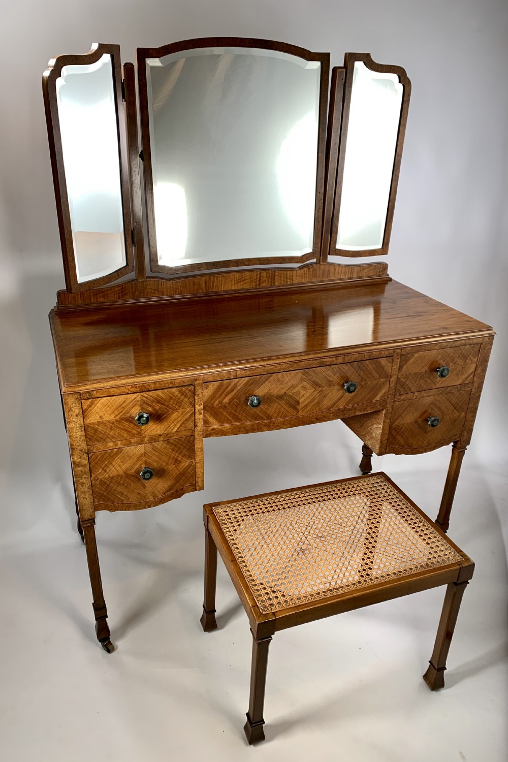 Art Deco Dressing Table and Stool View V