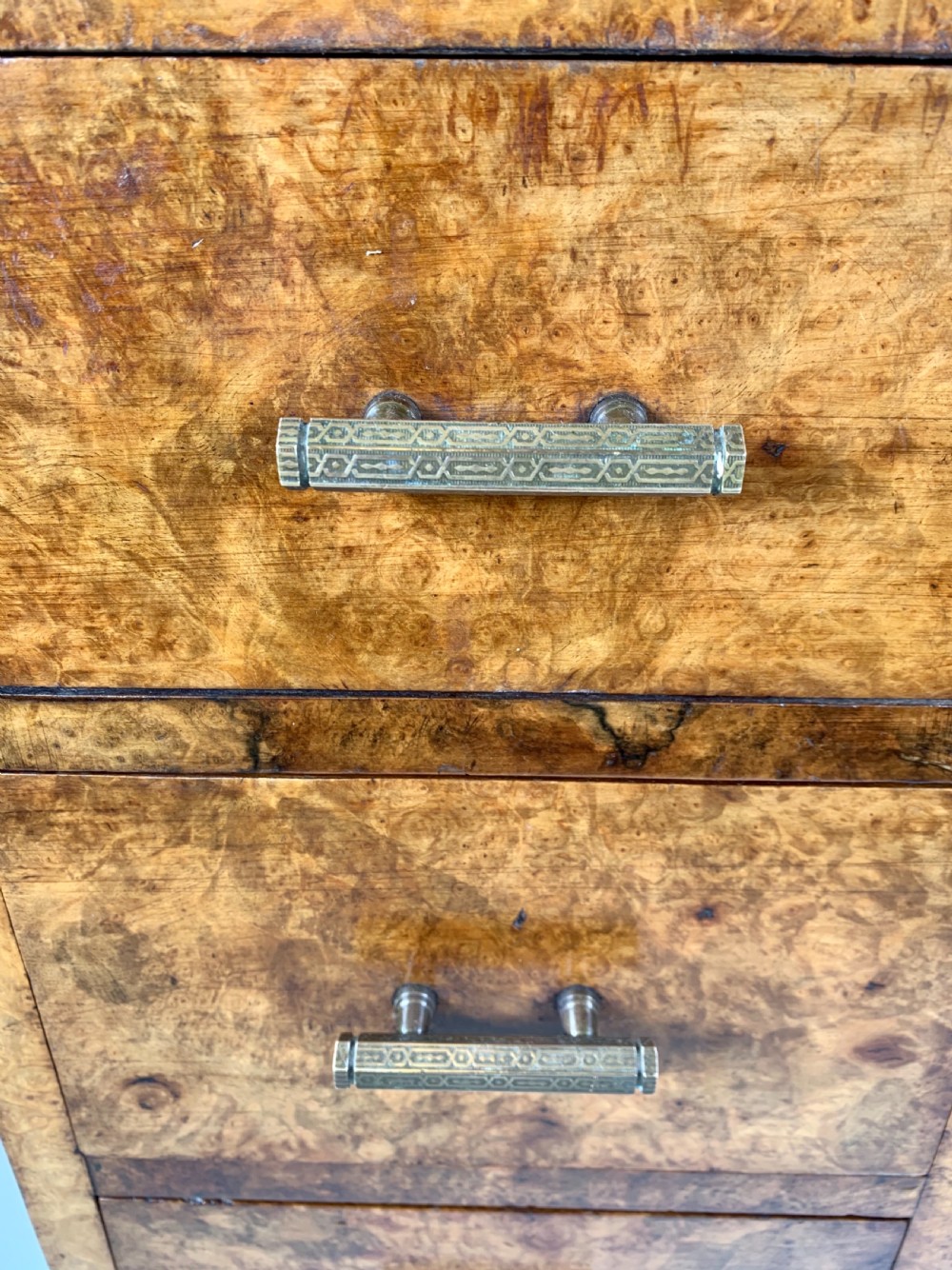 Art Deco Pair of Bedside Cabinets  View II