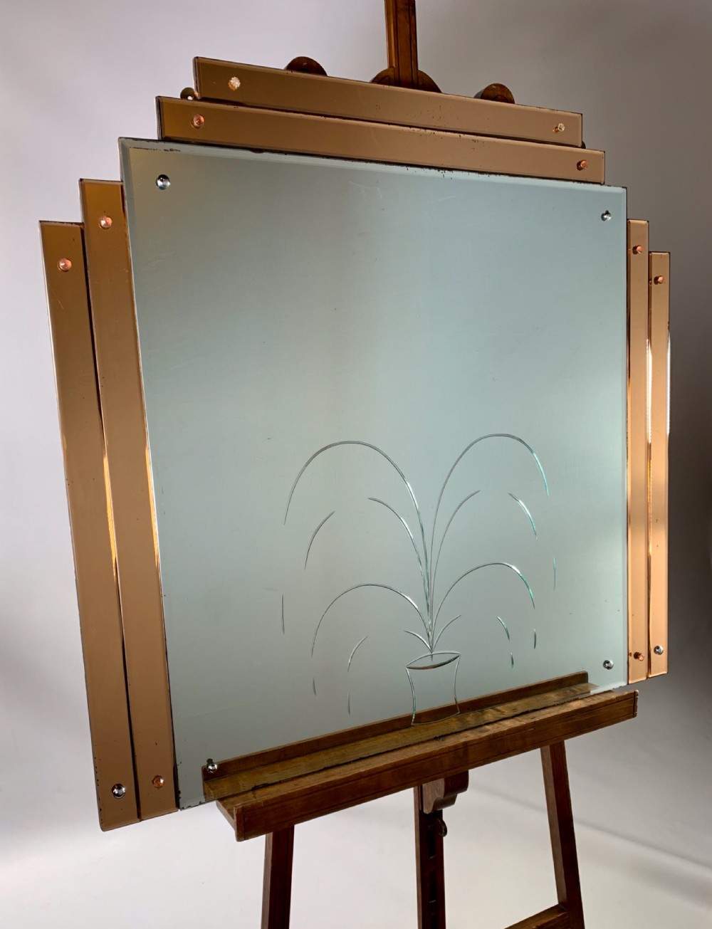 Art Deco Mirror View II
