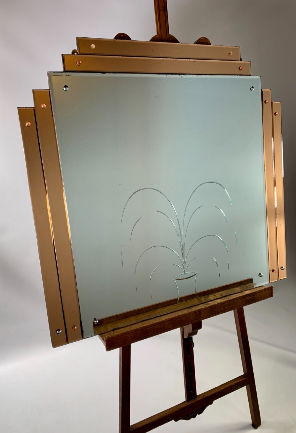 Art Deco Mirror View III