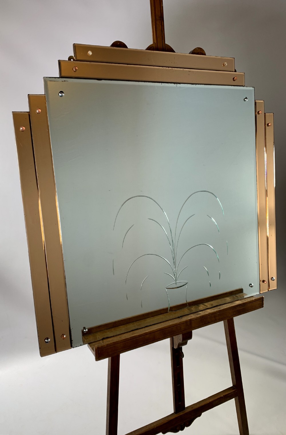 Art Deco Mirror View IV
