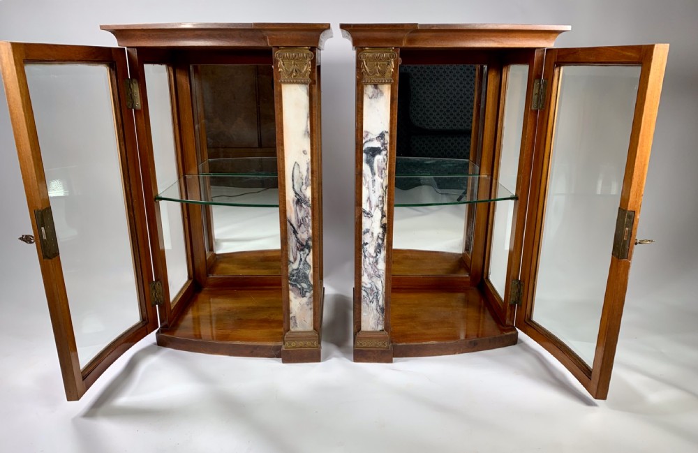 A Pair of French Display Cabinets View V