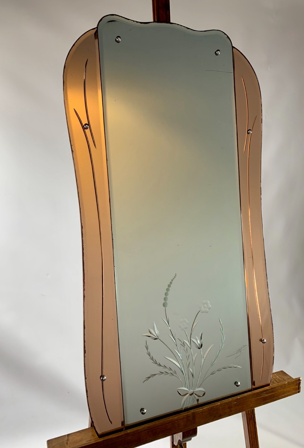 Art Deco Mirror View IV