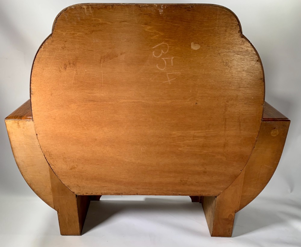 Art Deco Walnut Display Cabinet View VIII