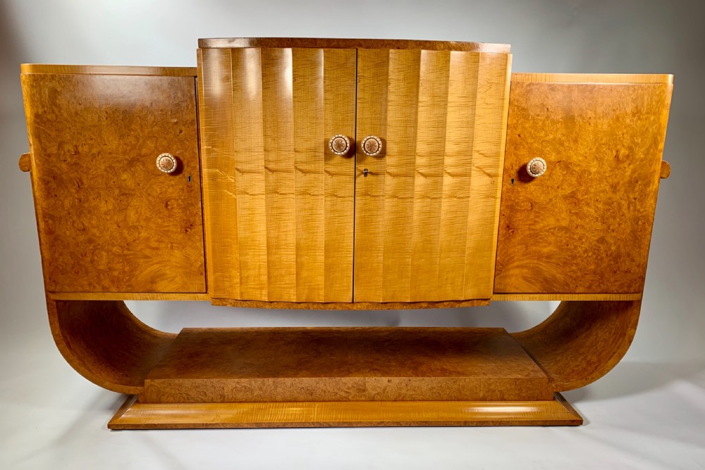 Art Deco Epstein Maple Sideboard View II