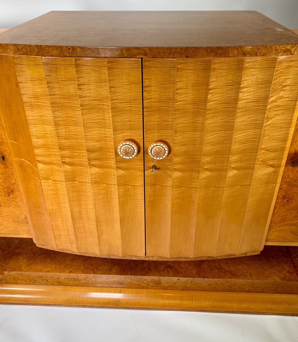 Art Deco Epstein Maple Sideboard View XIII