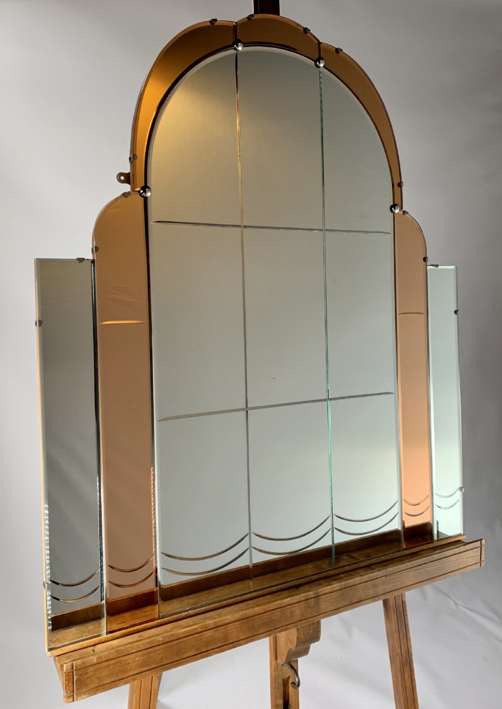 Large Art Deco Mirror