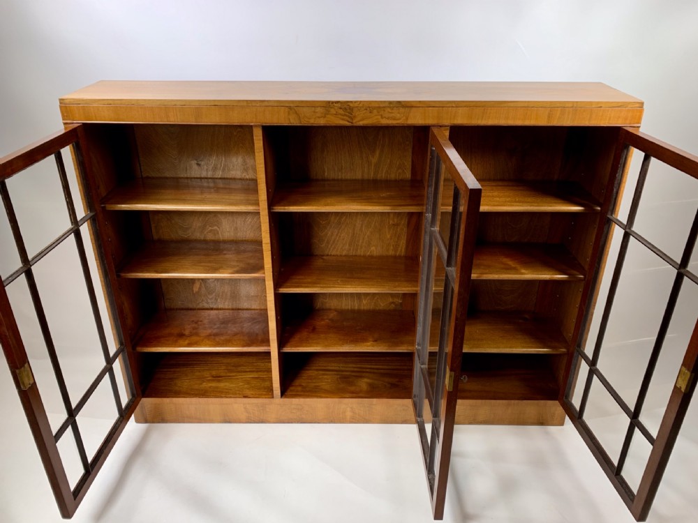 Heals Art Deco Bookcase View IX