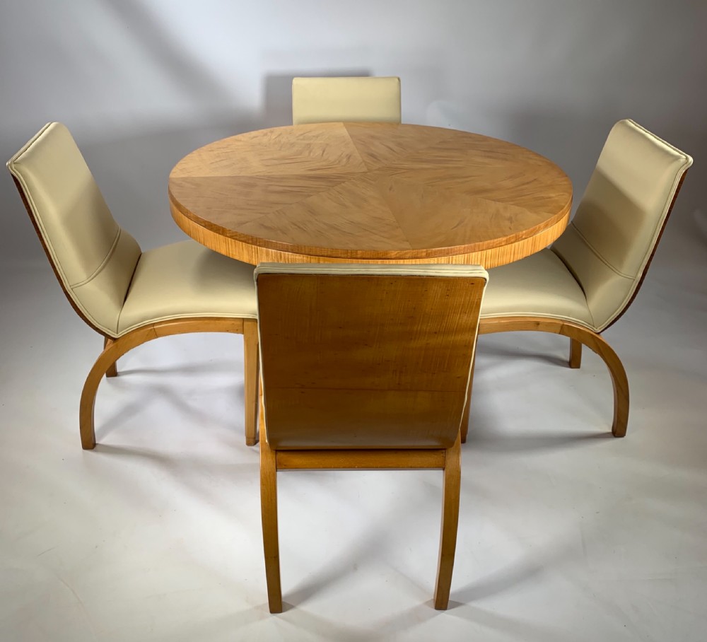 Art Deco Table and Chairs View III