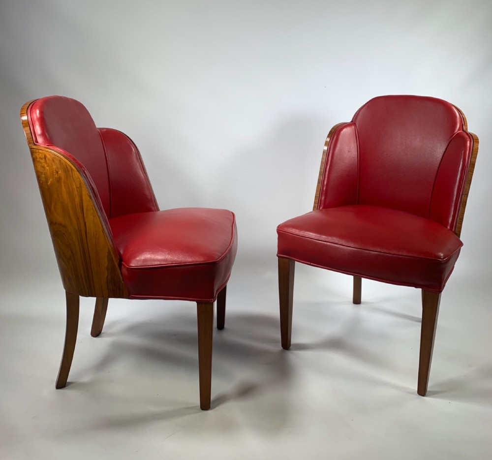 A pair of Art Deco Epstein Side Chairs View IV