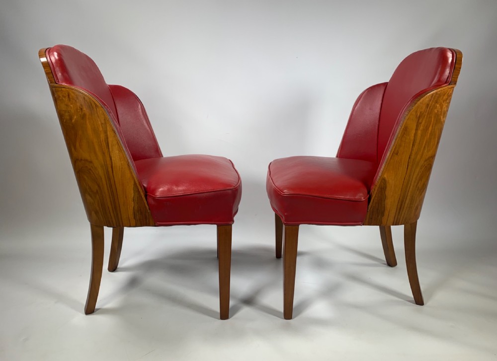 A pair of Art Deco Epstein Side Chairs View V