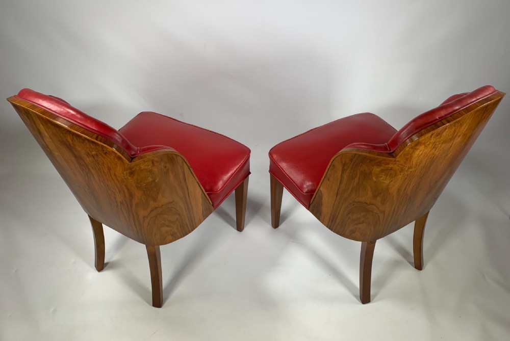 A pair of Art Deco Epstein Side Chairs View VII