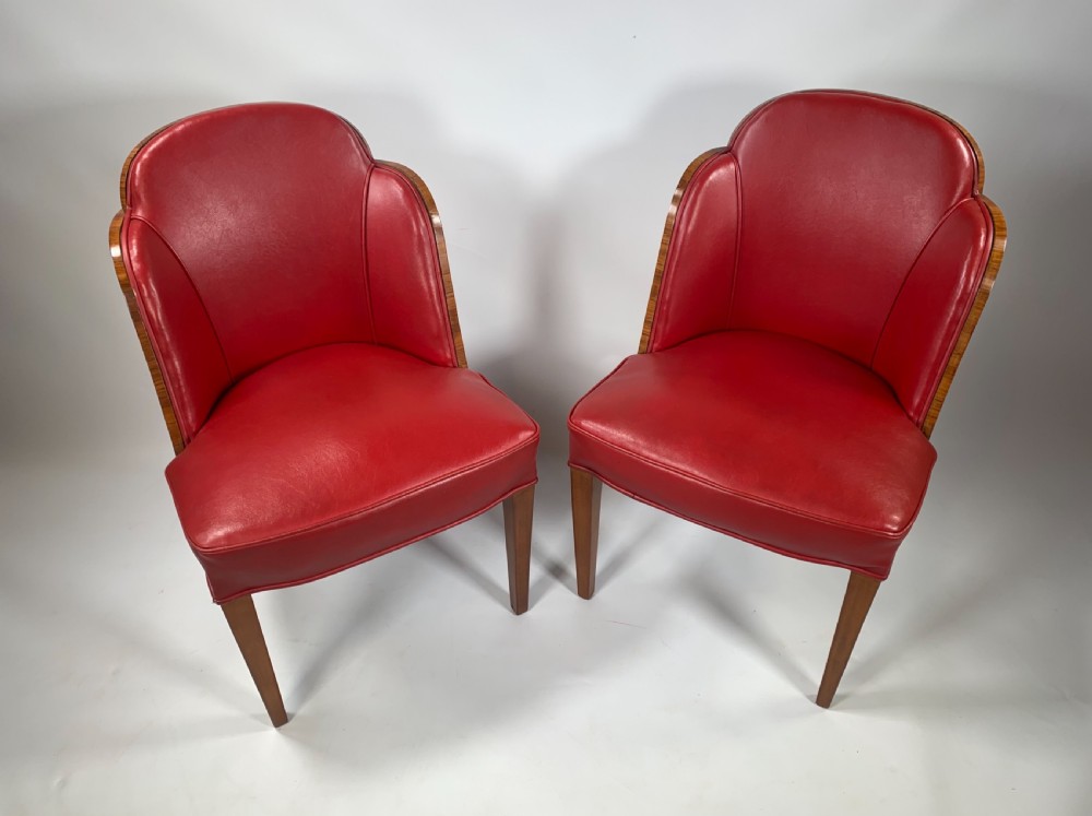 A pair of Art Deco Epstein Side Chairs View VIII