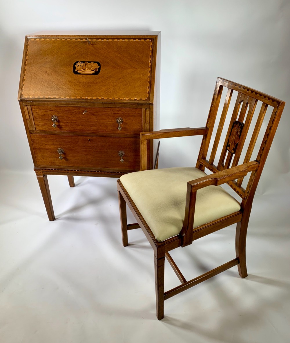 1930’s Bureau and Chair