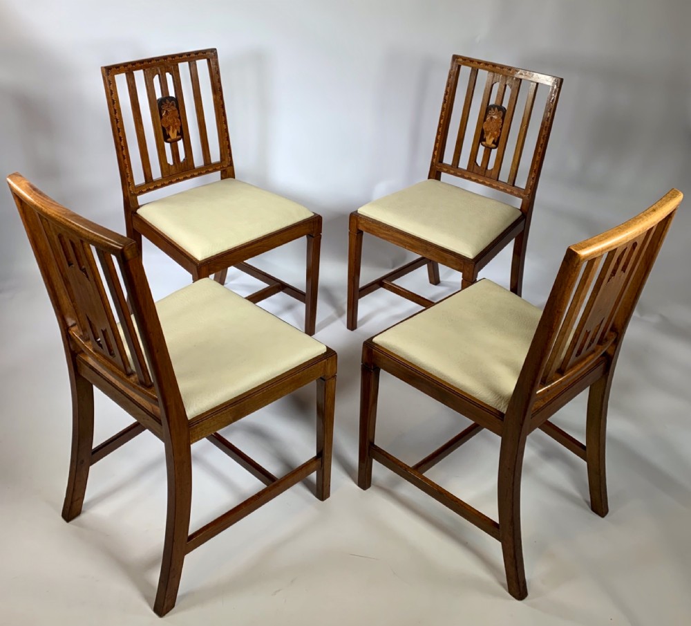1930‘s Dining Room Table and Four Chairs View XV