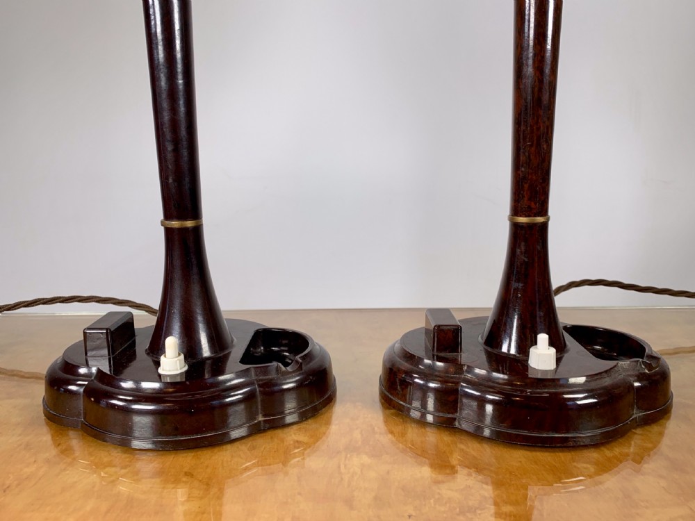 A Pair of Art Deco Lamps View II