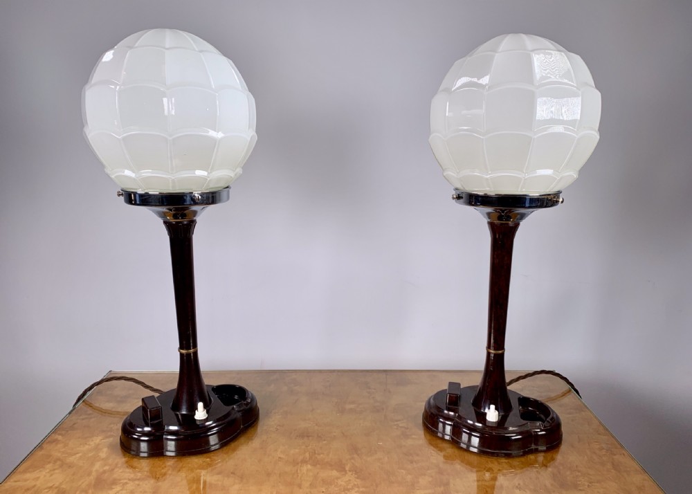 A Pair of Art Deco Lamps View III
