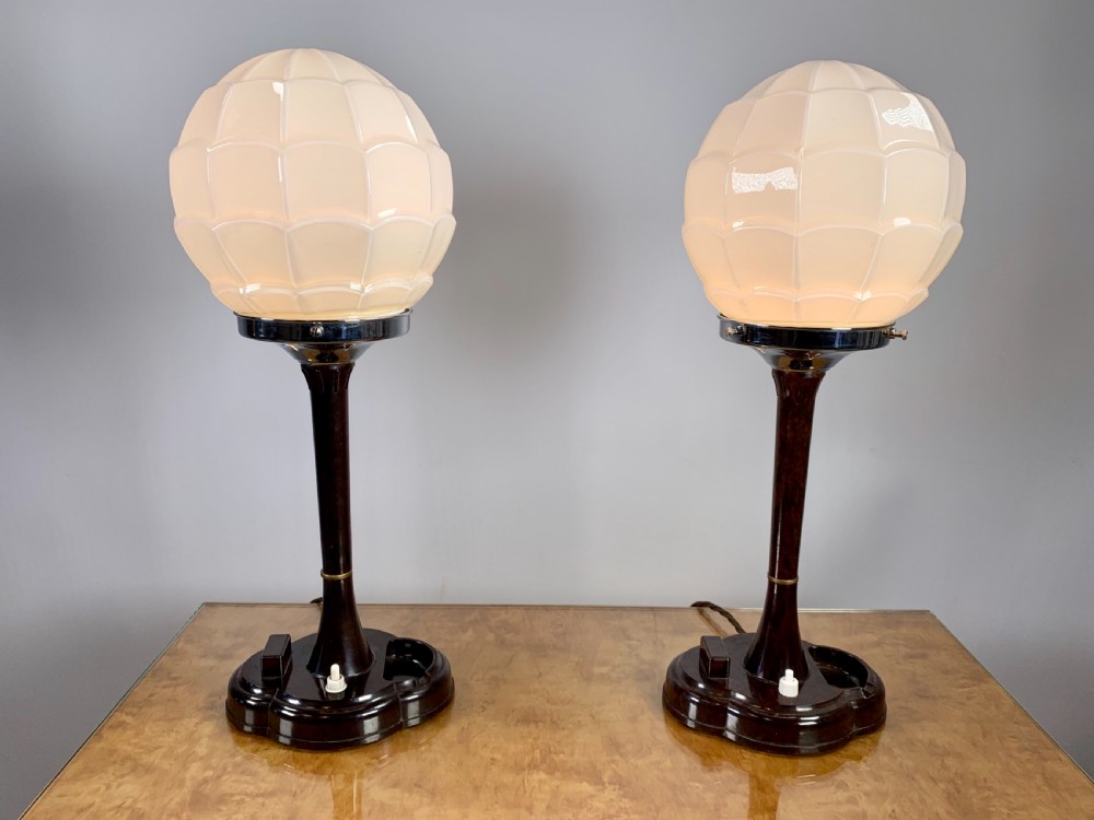 A Pair of Art Deco Lamps View V