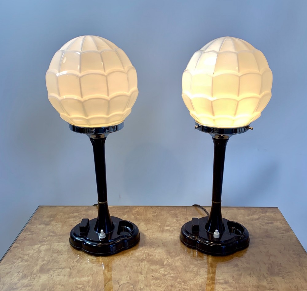 A Pair of Art Deco Lamps View IX
