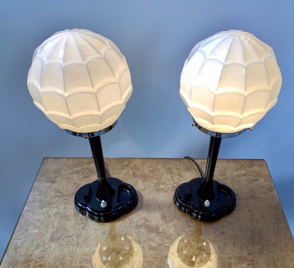 A Pair of Art Deco Lamps View X