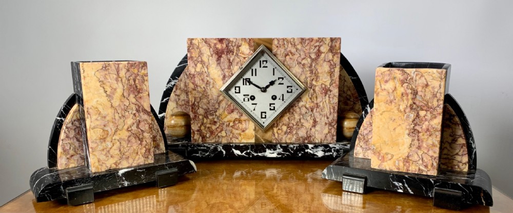 Art Deco Clock View IX