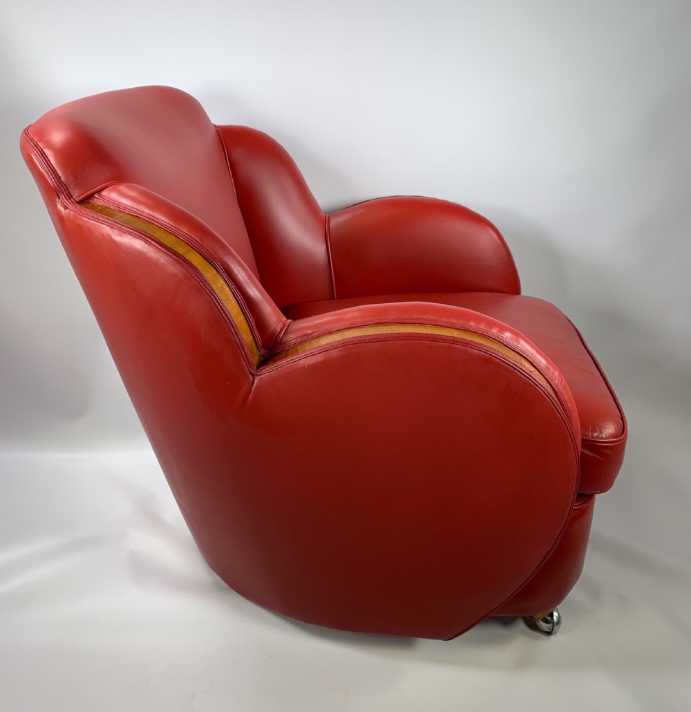 Art Deco Epstein Cloud Armchair View III