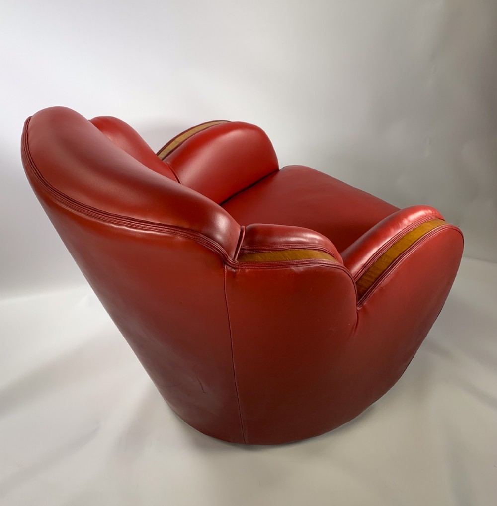 Art Deco Epstein Cloud Armchair View V