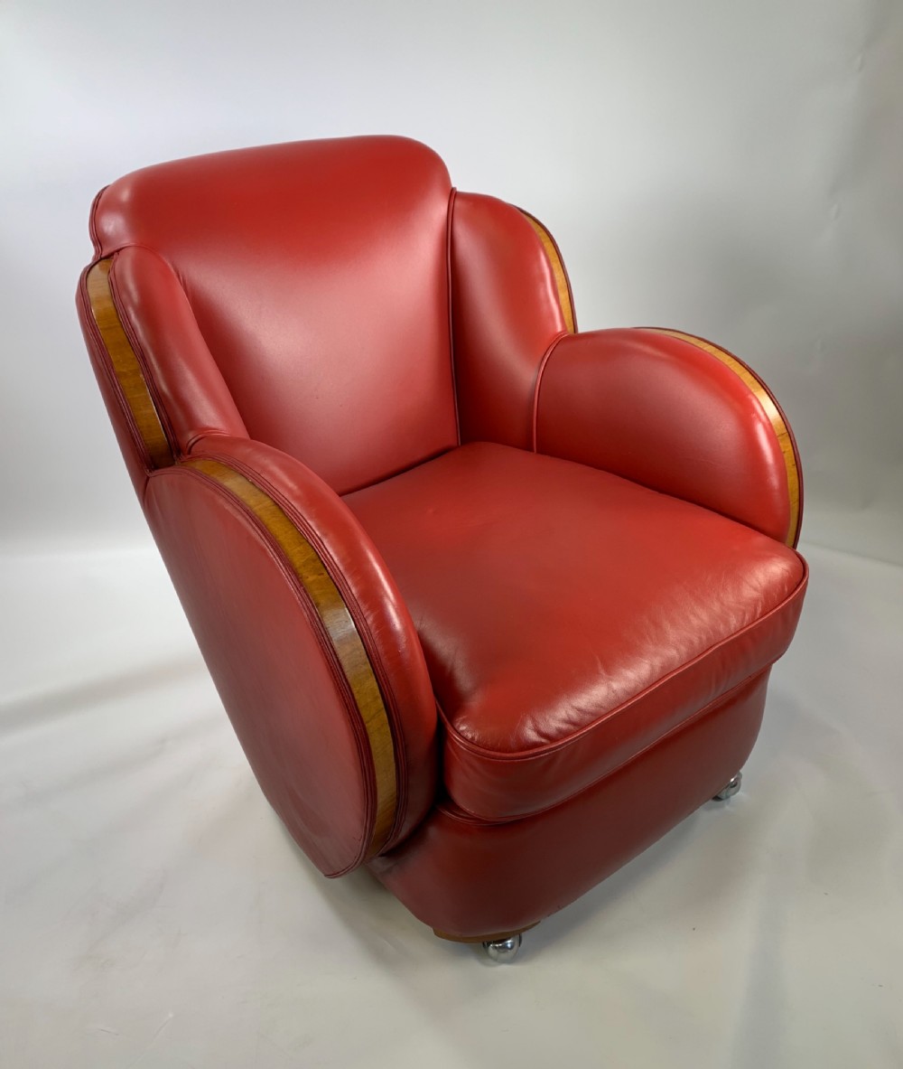 Art Deco Epstein Cloud Armchair View VI