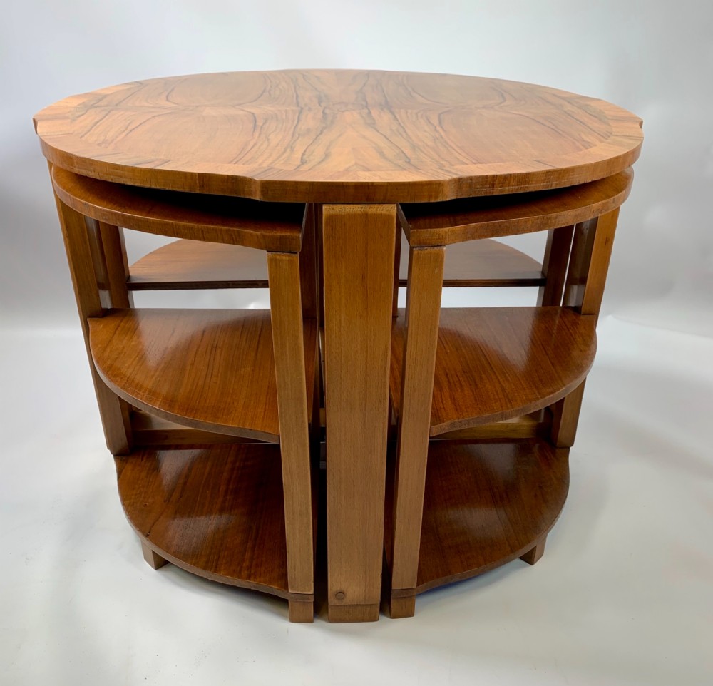 Art Deco Epstein Nest of 5 Tables View IV