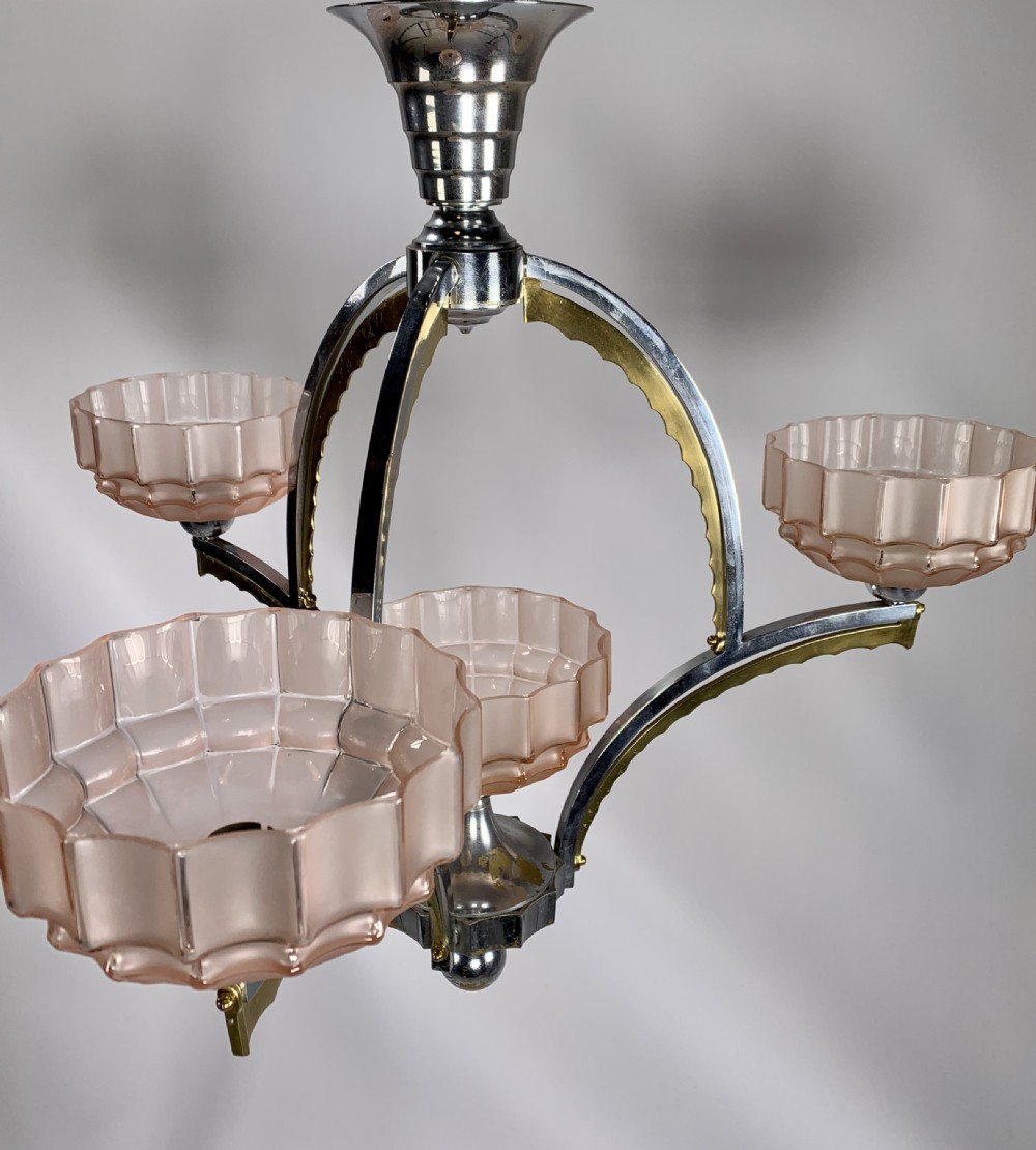 Art Deco Ceiling Light View II