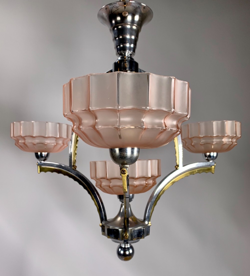 Art Deco Ceiling Light View III
