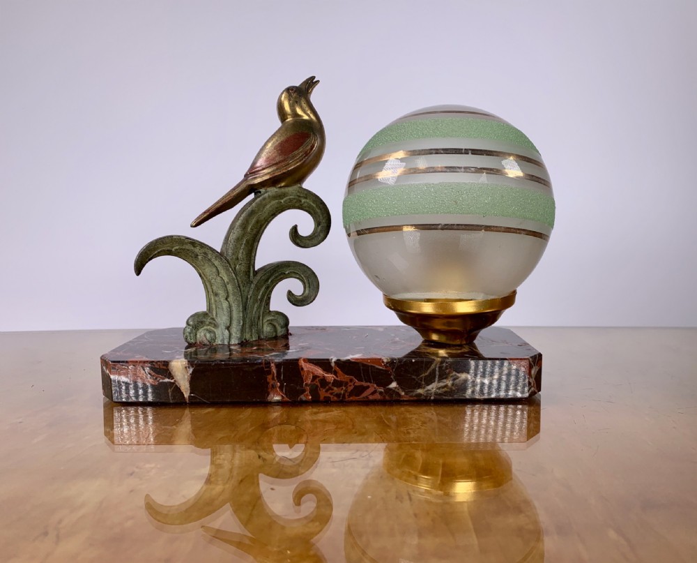 Art Deco French Mood Lamp View IV