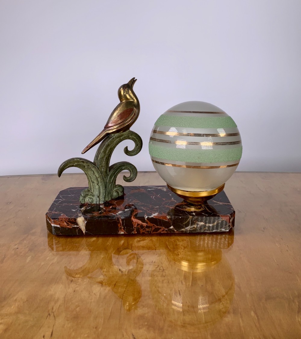 Art Deco French Mood Lamp View II