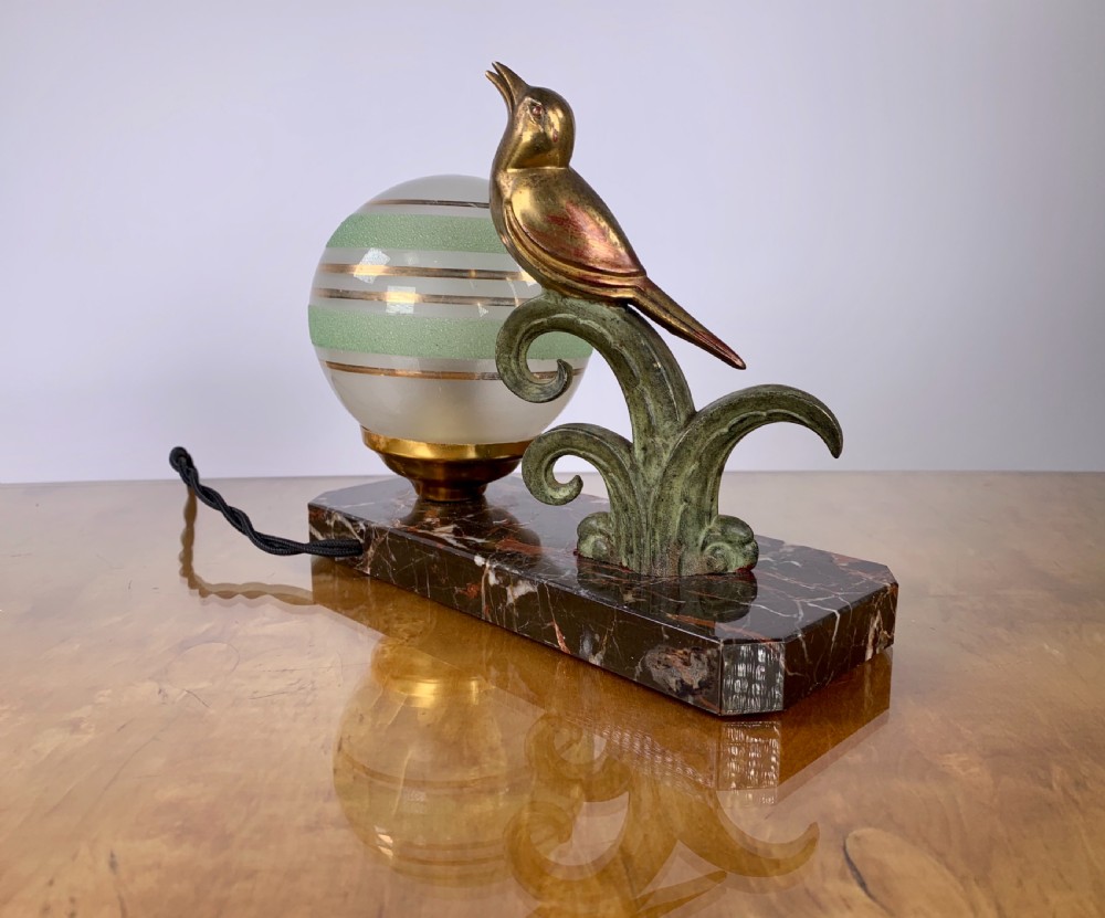 Art Deco French Mood Lamp View III