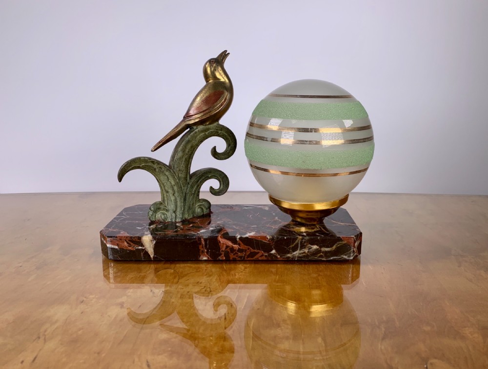 Art Deco French Mood Lamp View VI