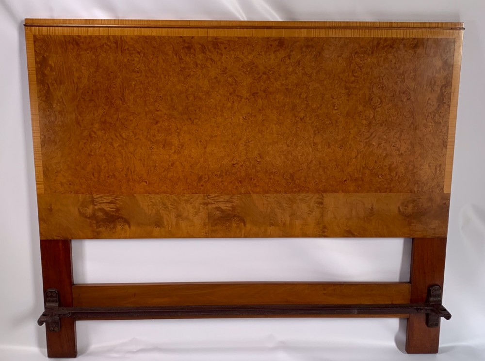 A Fine Art Deco Head and Footboard View III