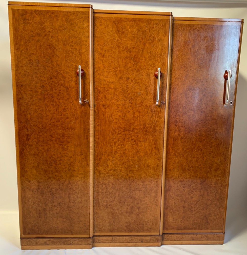 A Fine Art Deco Wardrobe  View II