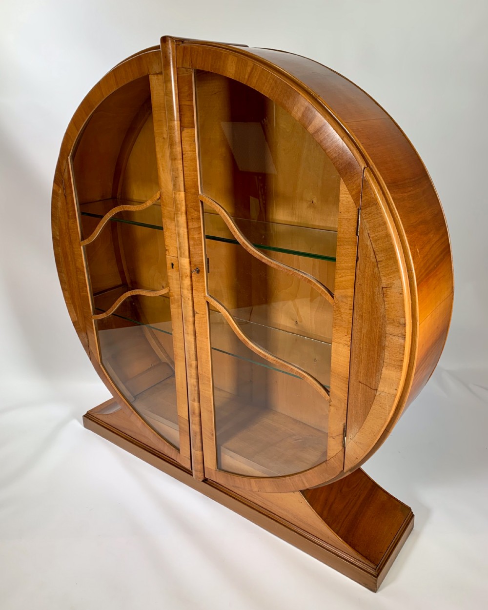 Art Deco Circular Display Cabinet View II